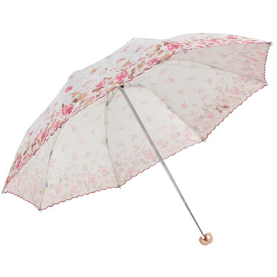 【Jingdong Supermarket】 Paradise umbrella jacquard silk screen lotus fairy three fold ultra-light sunny umbrella umbrella blue 3383E
【Jingdong Supermarket】 Paradise umbrella jacquard silk screen lotus fairy three fold ultra-light sunny umbrella umbrella blue 3383E