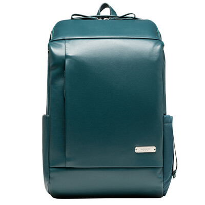 (Samsonite) Korean trendy shoulder bag 14 inch fashion leather leather backpack casual business computer bag men and women travel bag BT0 * 01001 blue
(Samsonite) Korean trendy shoulder bag 14 inch fashion leather leather backpack casual business computer bag men and women travel bag BT0 * 01001 blue