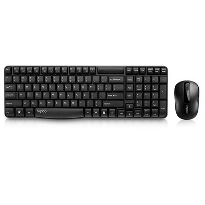 Rapoo X1800S Wireless Mouse Keyboard Set Wireless Keyboard Mouse Set Wireless Keyboard Set Computer Keyboard Laptop Keyboard Black
Rapoo X1800S Wireless Mouse Keyboard Set Wireless Keyboard Mouse Set Wireless Keyboard Set Computer Keyboard Laptop Keyboard Black