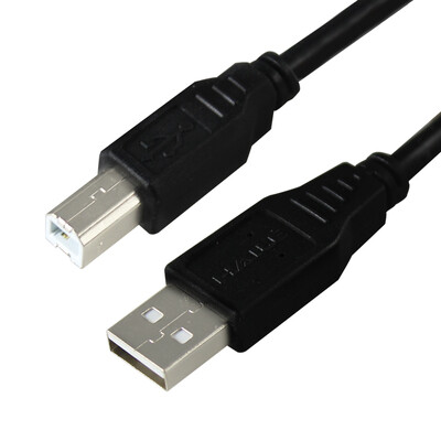 Haile HY-46H-2M high-speed USB20 printer data cable AM-BM printer line side usb print line 2 m black
Haile HY-46H-2M high-speed USB20 printer data cable AM-BM printer line side usb print line 2 m black