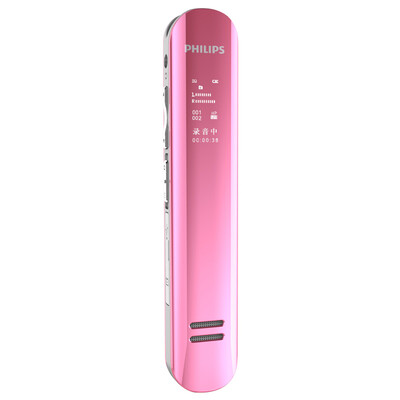 Philips PHILIPS VTR5200 8GB learning conference interview double microphone digital recording pen pink
Philips PHILIPS VTR5200 8GB learning conference interview double microphone digital recording pen pink