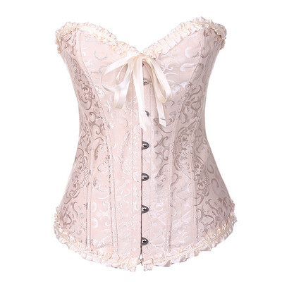 Women Sexy Satin Corset Brocade Floral Bustier Lingerie Bodyshaper Waist Training waist lifter
Women Sexy Satin Corset Brocade Floral Bustier Lingerie Bodyshaper Waist Training waist lifter