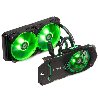 ID-COOLING ICEKIMO 240VGA-G карта с одним из водоохлаждаемого радиатора Пористый 200-битный черно-зеленый специальный выпуск
ID-COOLING ICEKIMO 240VGA-G карта с одним из водоохлаждаемого радиатора Пористый 200-битный черно-зеленый специальный выпуск