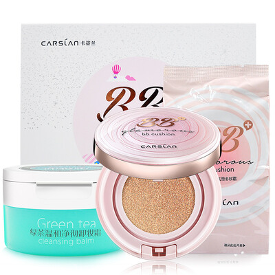 Card blue (Carslan) beauty big coffee cushion BB cream gift box 02 # elegant natural color (BB cream 13.5g * 2 + make-up cream 65g) Concealer repair moisturizing oil control
Card blue (Carslan) beauty big coffee cushion BB cream gift box 02 # elegant natural color (BB cream 13.5g * 2 + make-up cream 65g) Concealer repair moisturizing oil control