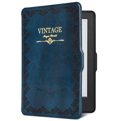Natusun fit Kindle 558 version of the protective cover shell retro magic book series new Kindle e-book sleep gloves dark blue
Natusun fit Kindle 558 version of the protective cover shell retro magic book series new Kindle e-book sleep gloves dark blue