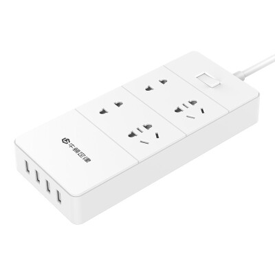 Newton law NPC-6A4U smart USB socket plug-in board 6-bit 4-port home office charge wiring board row plug lightning protection surge plug 1.5 meters white
Newton law NPC-6A4U smart USB socket plug-in board 6-bit 4-port home office charge wiring board row plug lightning protection surge plug 1.5 meters white