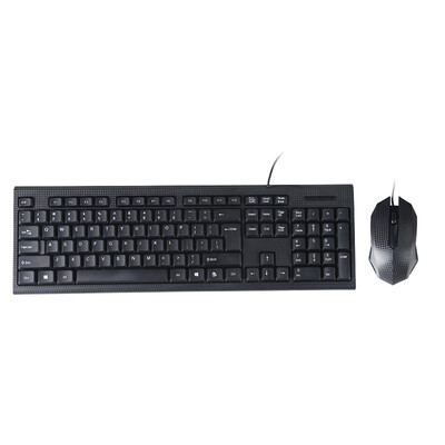 YES (GESOBYTE) KM818 wired mouse and keyboard set USB interface keyboard and mouse set black
YES (GESOBYTE) KM818 wired mouse and keyboard set USB interface keyboard and mouse set black