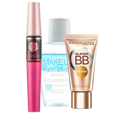 Maybelline MAYBELLINE Barbie large eye limit set Barbie mascara giant Run BB18ml eye lip&unloading 40ml
Maybelline MAYBELLINE Barbie large eye limit set Barbie mascara giant Run BB18ml eye lip&unloading 40ml