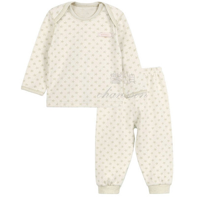 Xin Song baby jacquard color cotton envelope collar suit newborn spring and autumn color cotton underwear shirt pants suit natural green C293D80
Xin Song baby jacquard color cotton envelope collar suit newborn spring and autumn color cotton underwear shirt pants suit natural green C293D80