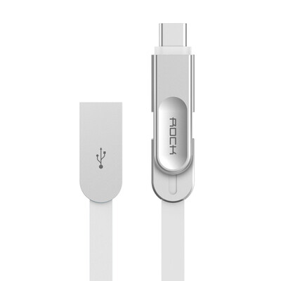 Rocket (ROCK) Zinc Alloy Triacity Data Cable Phone Charging Line For Type-C / Andrews / Apple iphone / Huawei / music / millet white
Rocket (ROCK) Zinc Alloy Triacity Data Cable Phone Charging Line For Type-C / Andrews / Apple iphone / Huawei / music / millet white
