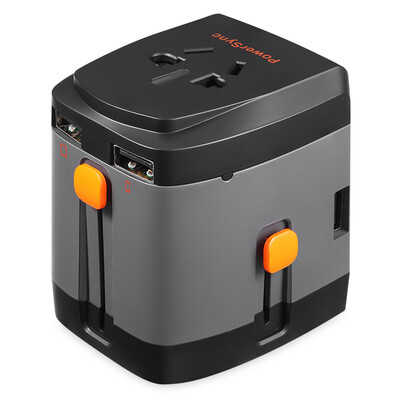 PowerSync MPATM1ND034 national standard multi-purpose power converter abroad travel conversion socket
PowerSync MPATM1ND034 national standard multi-purpose power converter abroad travel conversion socket