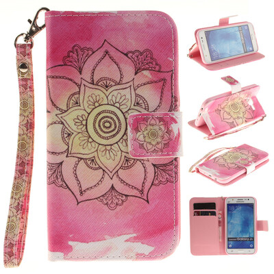 Pink flower Design PU Leather Flip Cover Wallet Card Holder Case for SAMSUNG GALAXY J5
Pink flower Design PU Leather Flip Cover Wallet Card Holder Case for SAMSUNG GALAXY J5