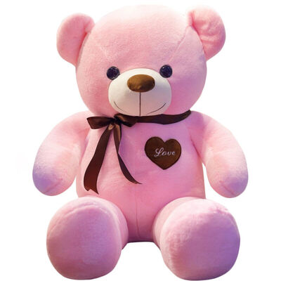 Love still bear plush toy bear teddy bear doll large doll panda pillow doll birthday gift female 1 meter pink ribbon bear
Love still bear plush toy bear teddy bear doll large doll panda pillow doll birthday gift female 1 meter pink ribbon bear