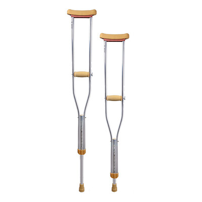 Gagarin armpit aluminum underarm crutches adjustable non-slip telescopic adjustable RCC01 single loaded
Gagarin armpit aluminum underarm crutches adjustable non-slip telescopic adjustable RCC01 single loaded