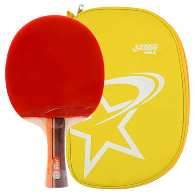 Double Happiness DHS 2-star table tennis racket double-sided anti-fast attack with the arc beat A2002 single shot new random hair R2002
Double Happiness DHS 2-star table tennis racket double-sided anti-fast attack with the arc beat A2002 single shot new random hair R2002