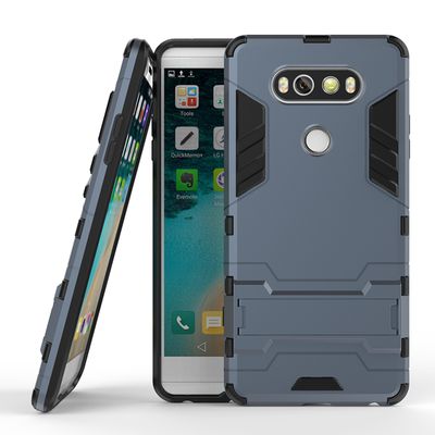 Dark blue Slim Robot Armor Kickstand Shockproof Hard Rugged Rubber Back Case For LG V20
Dark blue Slim Robot Armor Kickstand Shockproof Hard Rugged Rubber Back Case For LG V20