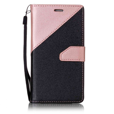Black + rose gold Design PU Leather Wallet Case Classic Flip Cover with Stand Function and Credit Card Slot for Samsung Galaxy S7
Black + rose gold Design PU Leather Wallet Case Classic Flip Cover with Stand Function and Credit Card Slot for Samsung Galaxy S7