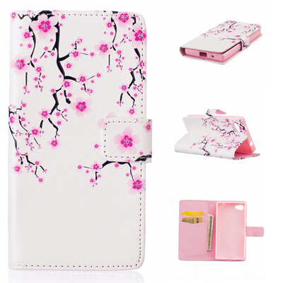 Plum blossom Design PU Leather Flip Cover Wallet Card Holder Case for SONY Xperia Z5 CompactMini
Plum blossom Design PU Leather Flip Cover Wallet Card Holder Case for SONY Xperia Z5 CompactMini