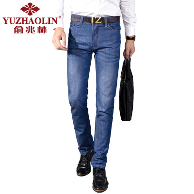 Yu Zhaolin jeans men's cotton casual men's comfortable soft denim trousers YZL8033 blue and black thirty
Yu Zhaolin jeans men's cotton casual men's comfortable soft denim trousers YZL8033 blue and black thirty