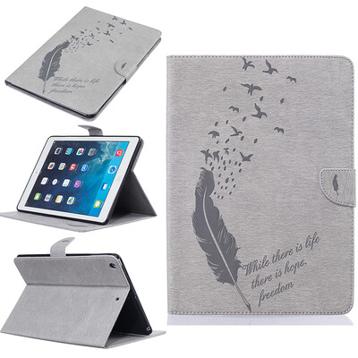 Gray feathers Style Embossing Classic Flip Cover with Stand Function and Credit Card Slot for iPad Air/5
Gray feathers Style Embossing Classic Flip Cover with Stand Function and Credit Card Slot for iPad Air/5