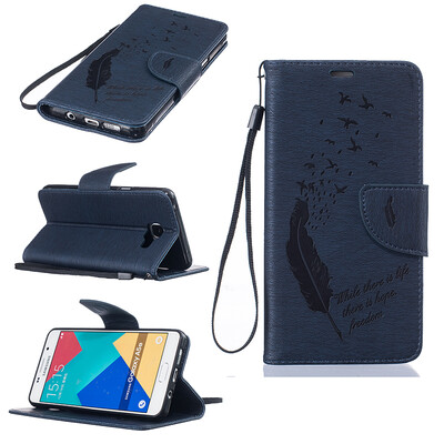 Dark blue Feathers and birds Style Embossing Classic Flip Cover with Stand Function and Credit Card Slot for SAMSUNG GALAXY A3 2016/A310
Dark blue Feathers and birds Style Embossing Classic Flip Cover with Stand Function and Credit Card Slot for SAMSUNG GALAXY A3 2016/A310