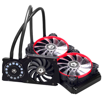 ID-ОХЛАЖДЕНИЕ Видеокарта Frostflow 240G-R с одним из охлаждаемого водяным охлаждением пористого битового кометного эффекта 240 240 красных и черных версий
ID-ОХЛАЖДЕНИЕ Видеокарта Frostflow 240G-R с одним из охлаждаемого водяным охлаждением пористого битового кометного эффекта 240 240 красных и черных версий