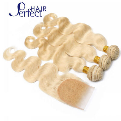 Brazilian Virgin Hair With Closure #613 Blonde Virgin Hair Human Hair Weave With Closure 3 Bundles With Lace Closure Hot Selling
Brazilian Virgin Hair With Closure #613 Blonde Virgin Hair Human Hair Weave With Closure 3 Bundles With Lace Closure Hot Selling