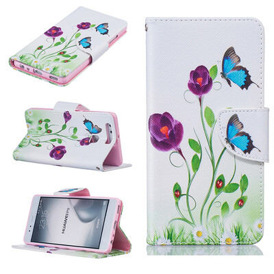 Blue butterfly Design PU Leather Flip Cover Wallet Card Holder Case for HUAWEI P9
Blue butterfly Design PU Leather Flip Cover Wallet Card Holder Case for HUAWEI P9