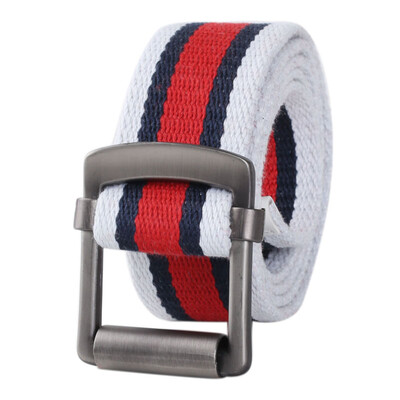 Loving Lilies Belt England Fashion Classic Stripe Canvas Belt Neutral Trousers Black&White
Loving Lilies Belt England Fashion Classic Stripe Canvas Belt Neutral Trousers Black&White