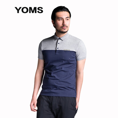Yushi (YOMS) short-sleeved POLO shirt men' fight color cotton business casual lapel short sleeve T-shirt 52225017 green
Yushi (YOMS) short-sleeved POLO shirt men' fight color cotton business casual lapel short sleeve T-shirt 52225017 green