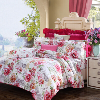 Funga FUANNA Home Textiles Bedding Set Cotton Twill Bed Four-piece Sheets Quilt Four Seasons Rhapsody 18 m Bed Applicable 230 229cm Red
Funga FUANNA Home Textiles Bedding Set Cotton Twill Bed Four-piece Sheets Quilt Four Seasons Rhapsody 18 m Bed Applicable 230 229cm Red