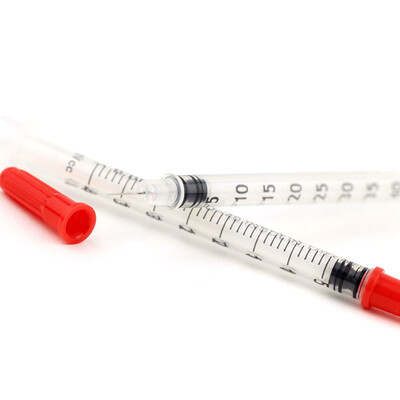 Germany Berlang (B | BRAUN) disposable sterile syringe insulin syringe 0.3 * 8mm 1ml * 100 (with needle)
Germany Berlang (B | BRAUN) disposable sterile syringe insulin syringe 0.3 * 8mm 1ml * 100 (with needle)