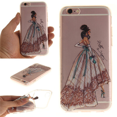 Hand-painted dress Pattern Soft Thin TPU Rubber Silicone Gel Case Cover for IPHONE 6/6S
Hand-painted dress Pattern Soft Thin TPU Rubber Silicone Gel Case Cover for IPHONE 6/6S