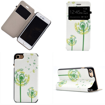 Green Dandelion Design PU Leather Flip Cover Wallet Card Holder Case for Apple iPhone 7
Green Dandelion Design PU Leather Flip Cover Wallet Card Holder Case for Apple iPhone 7