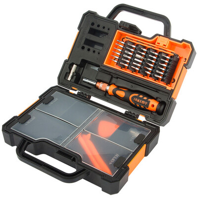 JAKEMY JM-8146 47-in-1 multifunction home telecommunications repair kit ratchet handle sleeve screwdriver set
JAKEMY JM-8146 47-in-1 multifunction home telecommunications repair kit ratchet handle sleeve screwdriver set