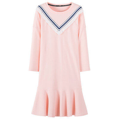 Semir Women&39s round neck lace sweet college wind seven-point skirt 19017140204 pink L
Semir Women&39s round neck lace sweet college wind seven-point skirt 19017140204 pink L