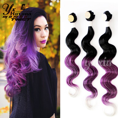 Ombre Synthetic Brazilian Natural Wave Hair Weft Clip In Body Wave 1 Bundle Closure 14" 16" 18" Rainbow Hair Weaving Hairstyle
Ombre Synthetic Brazilian Natural Wave Hair Weft Clip In Body Wave 1 Bundle Closure 14" 16" 18" Rainbow Hair Weaving Hairstyle