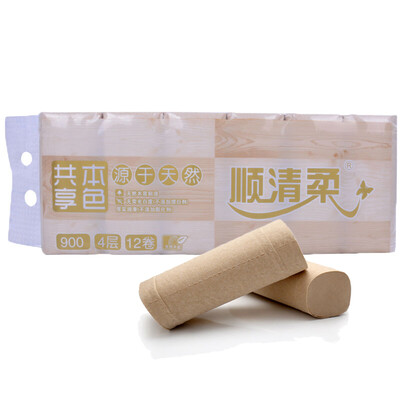 Shunqing soft toilet paper to share the true color of the 4 layer 75g coreless paper * 12 volumes
Shunqing soft toilet paper to share the true color of the 4 layer 75g coreless paper * 12 volumes