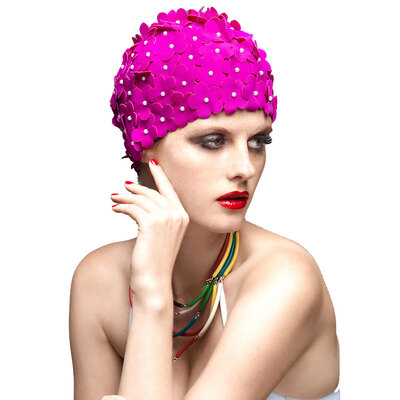 Van der Ang / balneaire swimming cap female long hair short hair comfortable fashion handmade petal three-dimensional flower swimming cap large 30053 red
Van der Ang / balneaire swimming cap female long hair short hair comfortable fashion handmade petal three-dimensional flower swimming cap large 30053 red