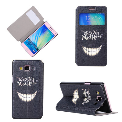 Smiling Teeth Design PU Leather Flip Cover Wallet Card Holder Case for Samsung Galaxy A3
Smiling Teeth Design PU Leather Flip Cover Wallet Card Holder Case for Samsung Galaxy A3