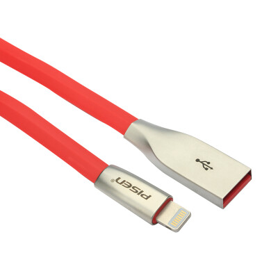 

PISEN (PISEN) сплава цинка яблоки компании Apple Lightning линии передачи данных линии передачи данных зарядки 1M (красный) для Mac телефон / планшет