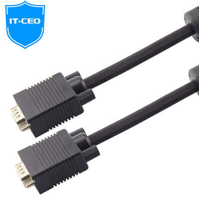 IT-CEO V08V2-A Стандарт 3 + 9 Профессиональный инженерный класс VGA-кабель Компьютерный кабель для телевизора Чистый медный дисплей Линейный проектор Видеосигнал Pin / Needle 5m Black
IT-CEO V08V2-A Стандарт 3 + 9 Профессиональный инженерный класс VGA-кабель Компьютерный кабель для телевизора Чистый медный дисплей Линейный проектор Видеосигнал Pin / Needle 5m Black