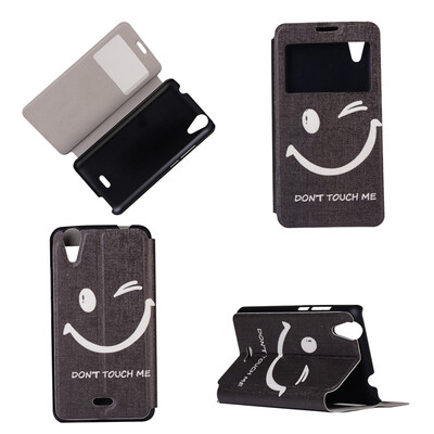 Naughty Smile Design PU Leather Flip Cover Wallet Card Holder Case for Wiko Rainbow Jam 4G
Naughty Smile Design PU Leather Flip Cover Wallet Card Holder Case for Wiko Rainbow Jam 4G