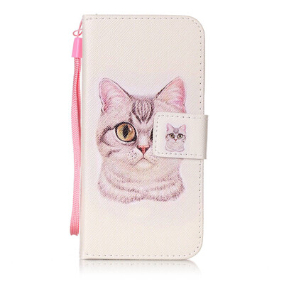 Short Hair Cat Design PU Leather Flip Cover Wallet Card Holder Case for Apple iPhone 6S
Short Hair Cat Design PU Leather Flip Cover Wallet Card Holder Case for Apple iPhone 6S
