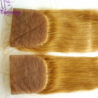 Color #27 5x5 Lace Closure Brazilian 100% Virgin Human Hair Silk Base Lace Closure With Baby Hair Bleached Knots Free Shipping
Color #27 5x5 Lace Closure Brazilian 100% Virgin Human Hair Silk Base Lace Closure With Baby Hair Bleached Knots Free Shipping