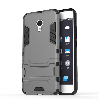 Gray Slim Robot Armor Kickstand Shockproof Hard Rugged Rubber Back Case For MEIZU E
Gray Slim Robot Armor Kickstand Shockproof Hard Rugged Rubber Back Case For MEIZU E