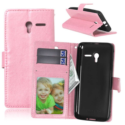 Pink Style Classic Flip Cover with Stand Function and Credit Card Slot for Alcatel Pixi 3 4.5
Pink Style Classic Flip Cover with Stand Function and Credit Card Slot for Alcatel Pixi 3 4.5