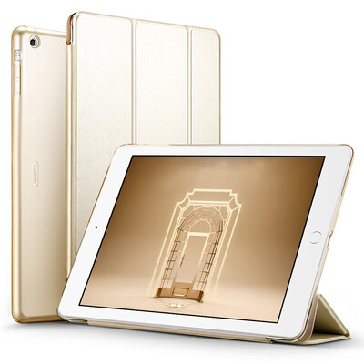 (ESR) Apple iPad Air / 5 case / shell three fold leather gloves Yue color series of champagne gold
(ESR) Apple iPad Air / 5 case / shell three fold leather gloves Yue color series of champagne gold