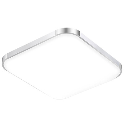 Jingdong Supermarket Jinyu led living room lighting package ceiling lamp rectangular modern simple bedroom study lighting silver series 45 45CM white light 24W
Jingdong Supermarket Jinyu led living room lighting package ceiling lamp rectangular modern simple bedroom study lighting silver series 45 45CM white light 24W
