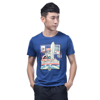 (XTEP) Men's short-sleeved t-shirt casual short round neck breathable sports jacket 985229011136 gray blue S
(XTEP) Men's short-sleeved t-shirt casual short round neck breathable sports jacket 985229011136 gray blue S